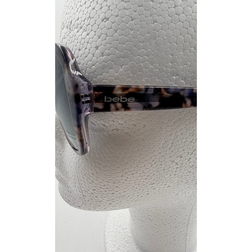 Bebe NEW BB7195 Sunglasses 54-17-135 Plum Floral (500) - Picture 3 of 5